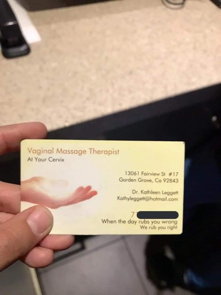 Vaginal Massage Therapist? Vaginal Massage Therapist?