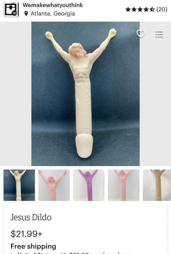 Jesus Dildo | Average Joe Weekly Jesus Dildo